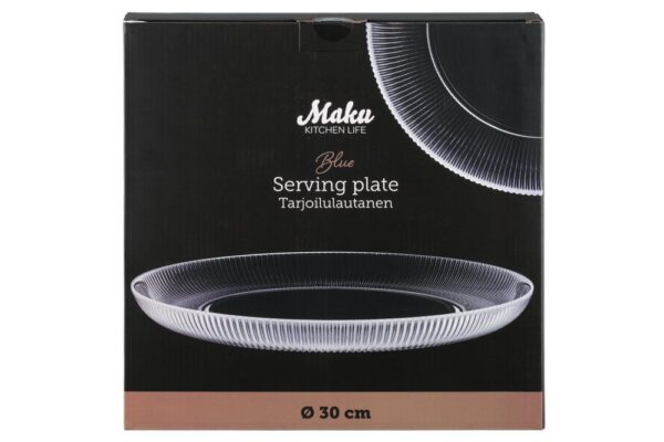 Maku serveerimistaldrik sinine Ø30cm
