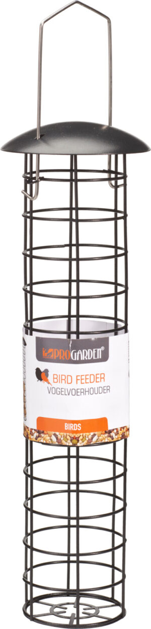 Linnusöögimaja rasvapallidele metallist 9x35cm