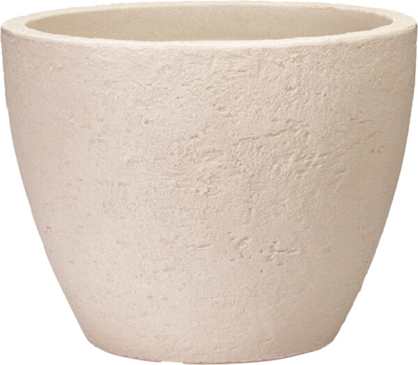 Lillepott kivi Ø49x h38cm beež