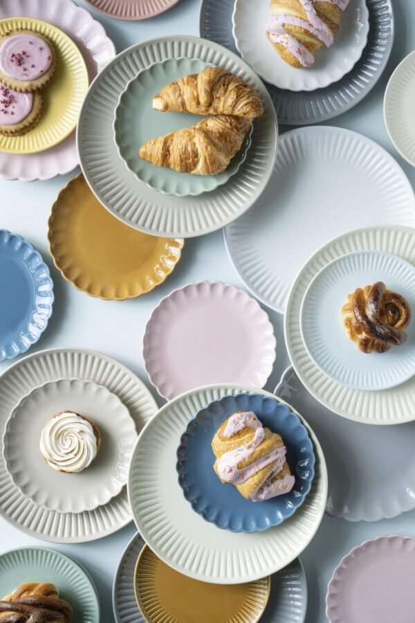 Taldrik laineline Mynte Green Tea Ø19,5x h2,2cm