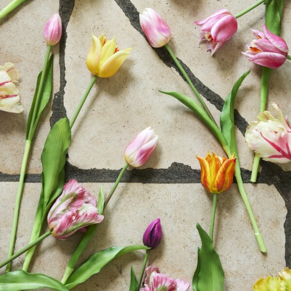 Kunstlill Tulp roosa h51cm