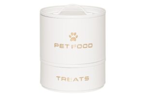 Toidukonteiner 2-kordne valge 5,5L + 2,5L