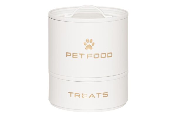 Toidukonteiner 2-kordne valge 5,5L + 2,5L