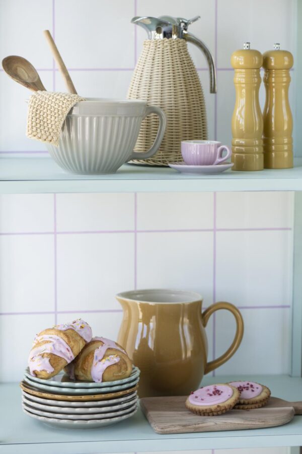 Taldrik laineline Mynte Latte Ø19,5x h2,2cm