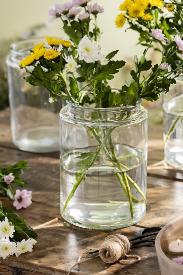 Klaasvaas Ø19x h27cm