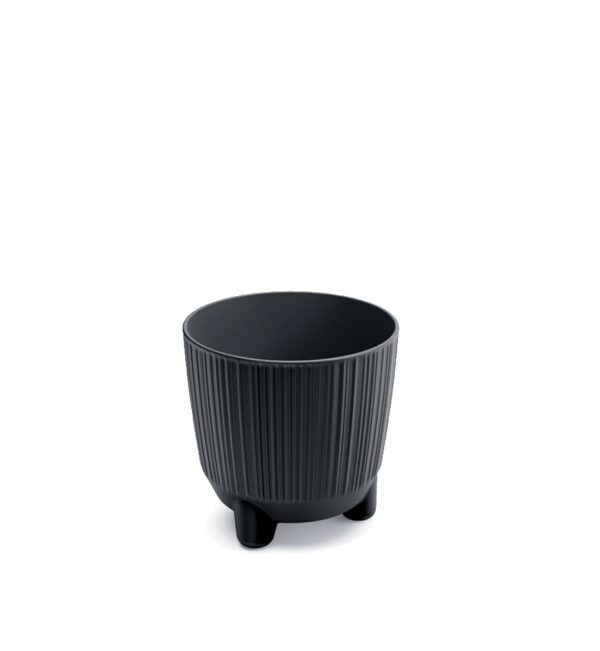 Lillepott Ryfo N Ø10,7x h10,5cm antrasiit