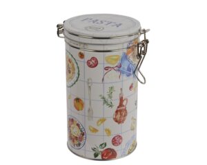 Hoiupurk metallist valge Ø9,5x h17cm