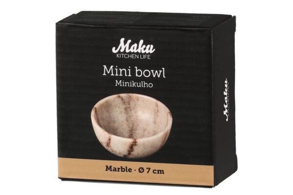 Maku kauss marmor beež Ø7x h3cm