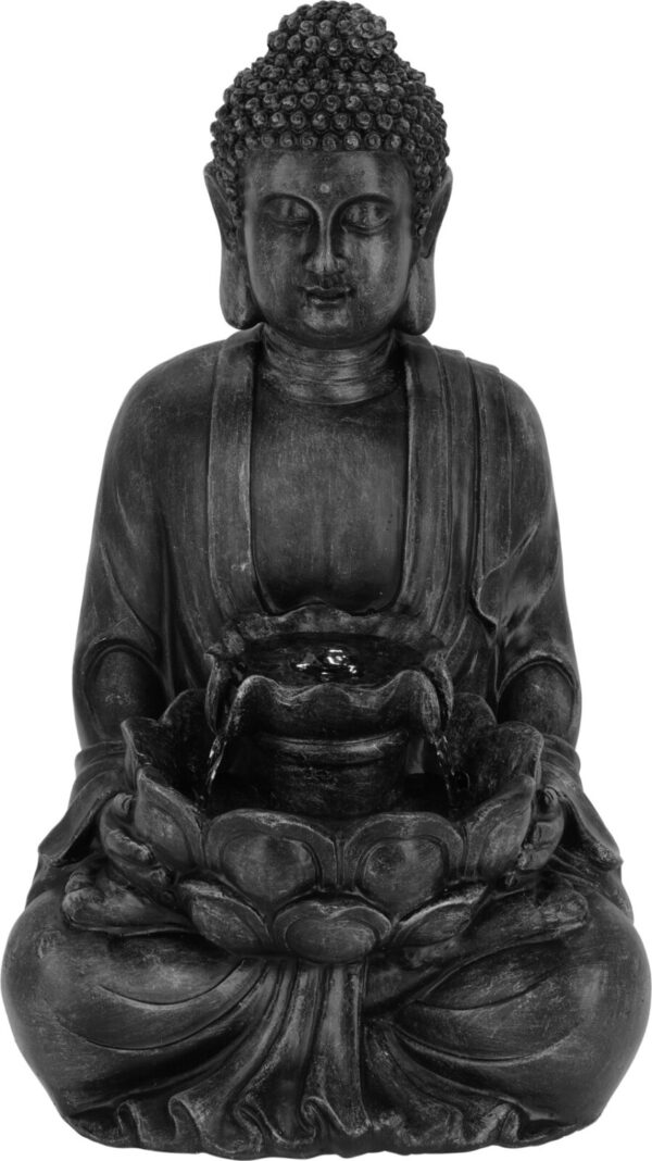 Purskkaev Buddha LED tulega 28,5x24,5x h48cm