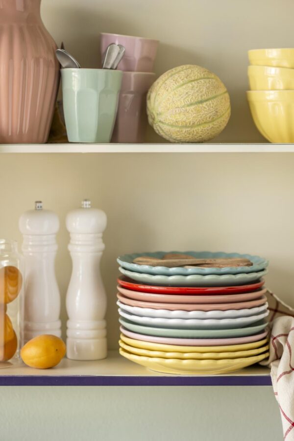 Taldrik laineline Mynte Green Tea Ø19,5x h2,2cm