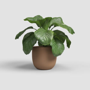 Lillepott Aura Ø25cm pruun