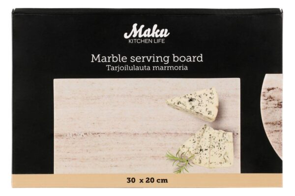 Maku alus marmor beež 30x20cm