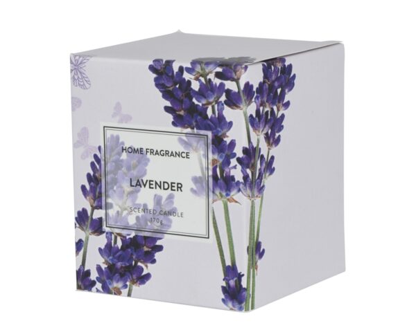 Lõhnaküünal Lavendel lilla 170g