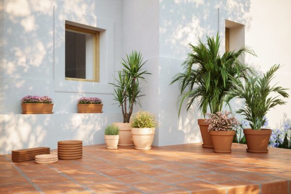 Savipoti alus Artevasi Ø9cm helepruun