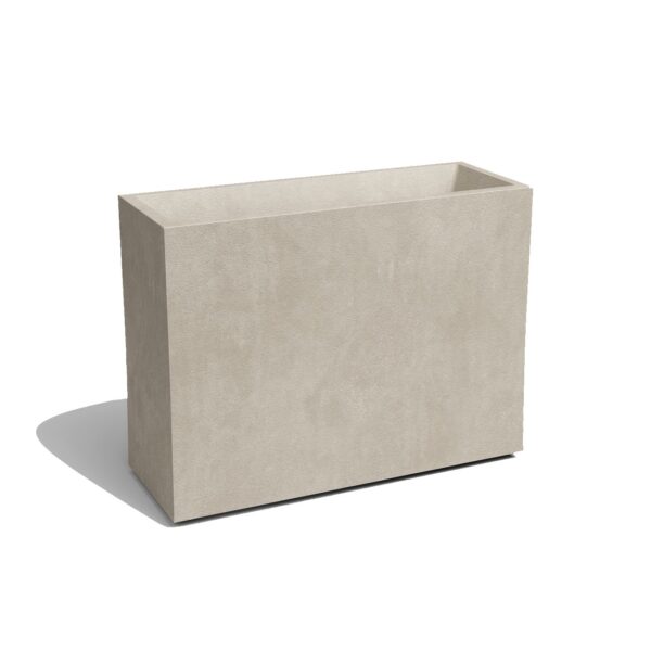 Lillepott Sidney 99,5x39,5x h43cm kreem