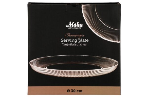 Maku serveerimistaldrik shampanja Ø30cm