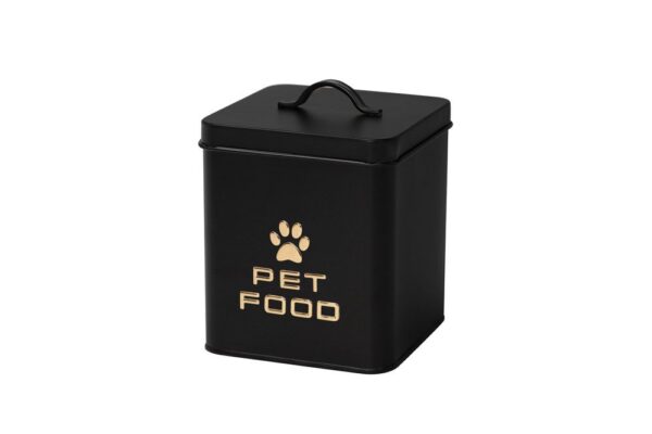 Toidukonteiner must 14,5x14,5x h18,5cm 3,3L