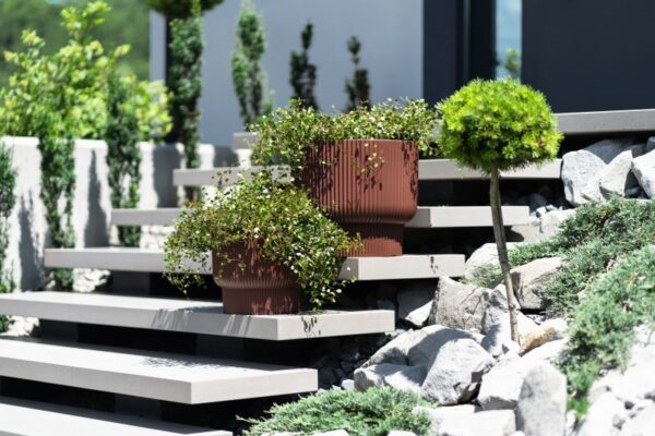 Lillepott Milly Ø39,5x h35cm antrasiit