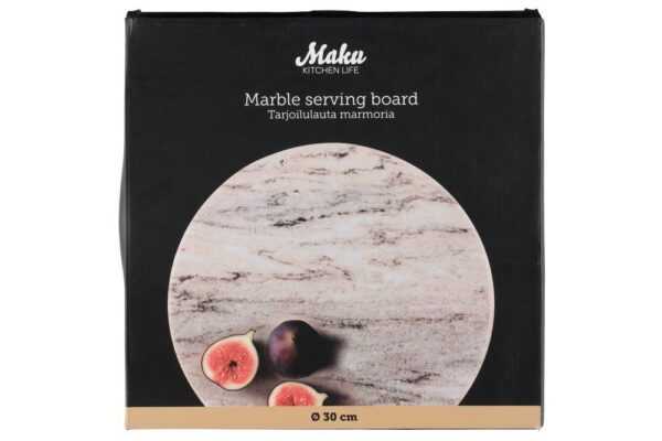 Maku alus marmor beež Ø30cm