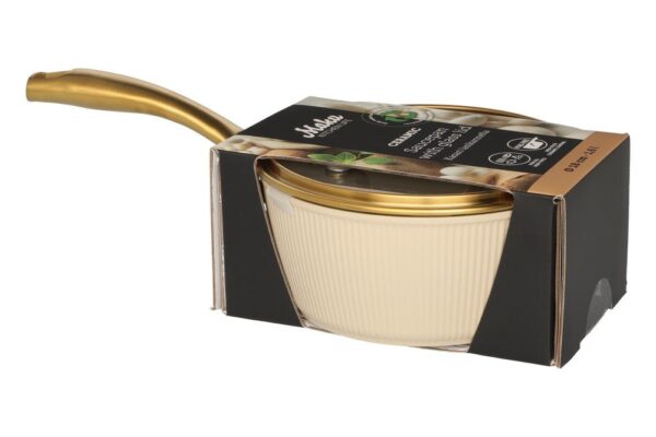 Maku kastepott kaanega beež 18cm 1,6L