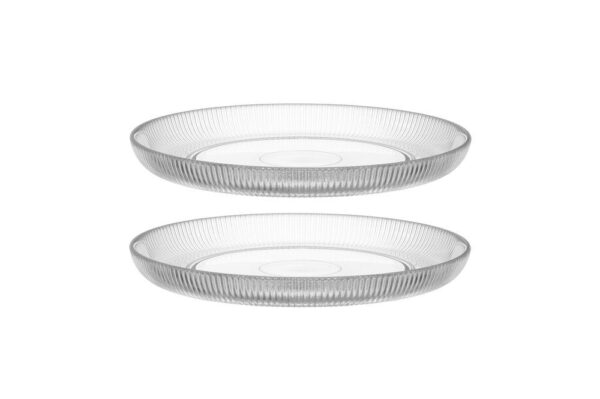 Maku taldrik läbipaistev Ø18cm 2tk