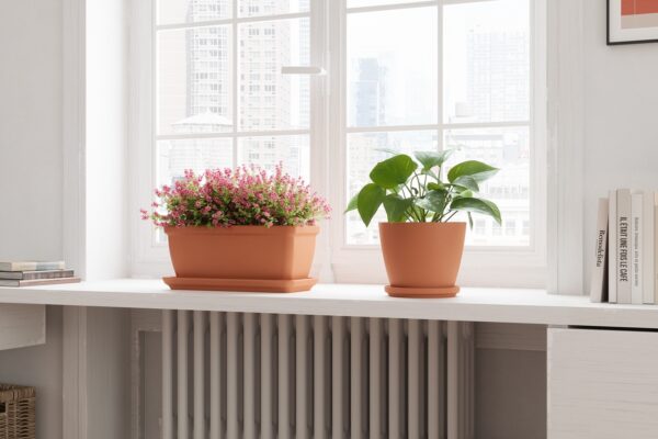 Savipoti alus Artevasi Ø9cm helepruun