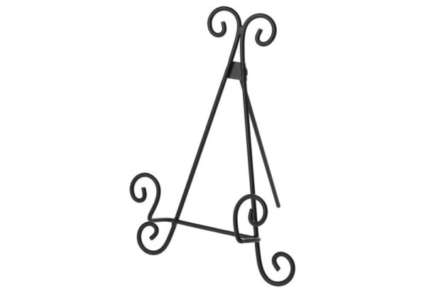 Taldrikuhoidja must h26,5cm