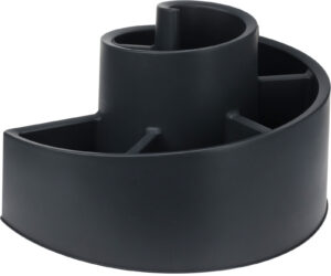 Lillepott spiraal 54x45x h34cm hall