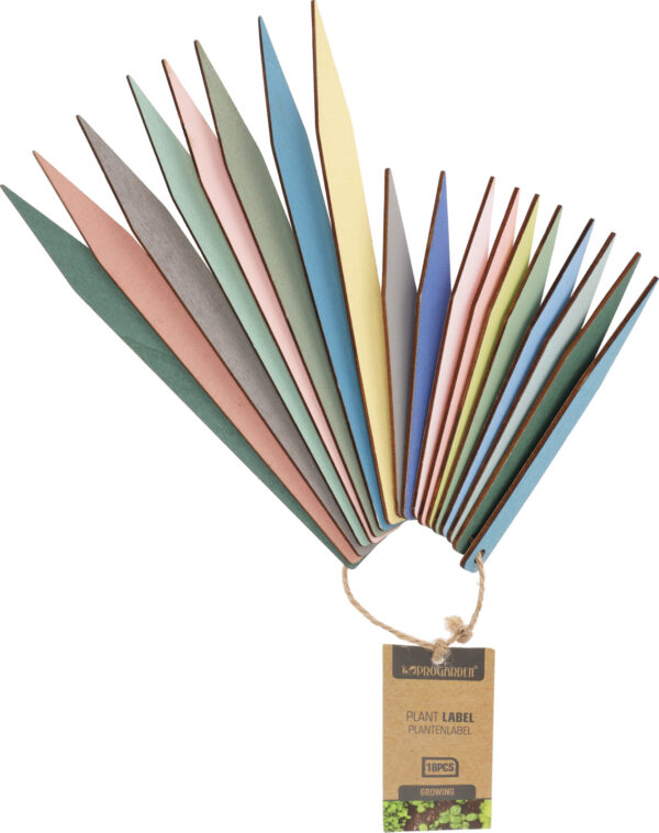 Taimesilt puidust värviline 18tk