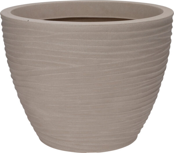 Lillepott Sylt Ø50x h38cm beež