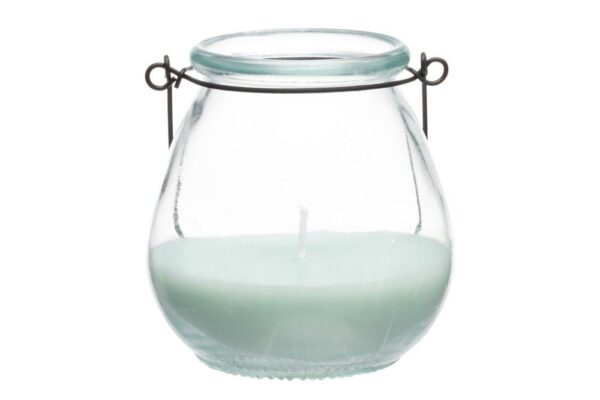 Küünal klaaslaternas heleroheline 24h