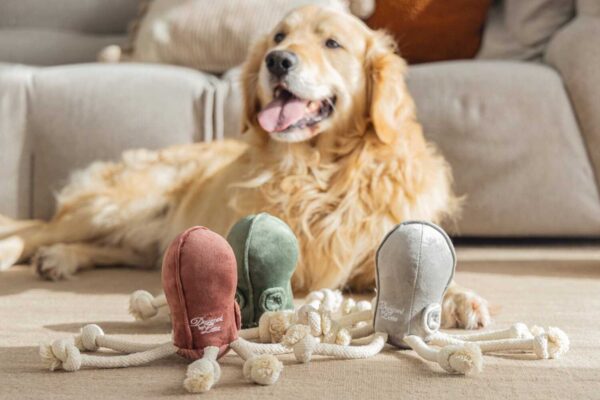 Mänguasi koerale kaheksajalg 15cm