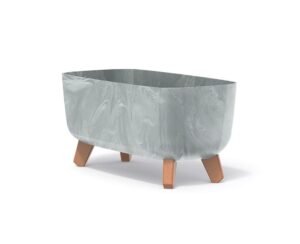 Lillepott Gracia 39×19,5x h18,7cm antrasiit