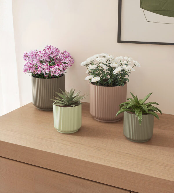 Lillepott Luna Ø15cm roosa