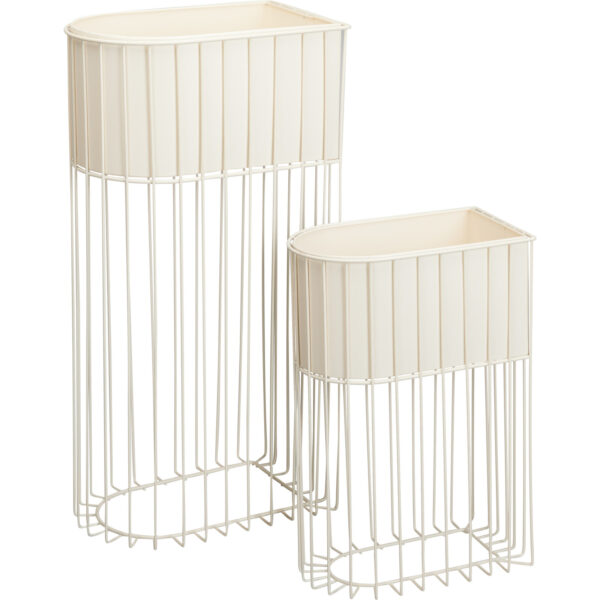 Lillepott 30x20x h60cm valge