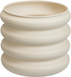 Lillepott tsink Ø25x h22,5cm kreem