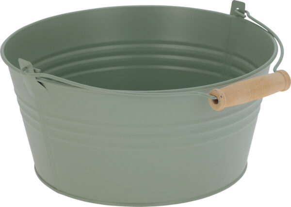 Lillepott tsink Ø21x h10cm värvivalik 1tk