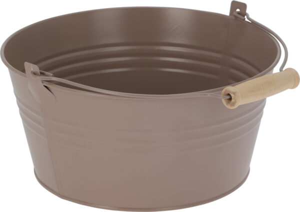 Lillepott tsink Ø21x h10cm värvivalik 1tk