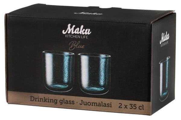 Maku joogiklaas sinine 35cl 2tk