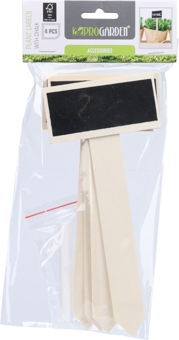 Taimesilt puidust 12x9cm 4tk