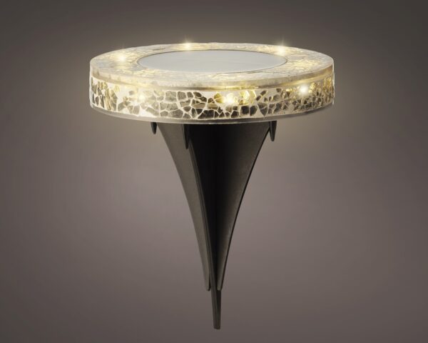Aiavalgusti Solar LED mosaiik soe valge h13cm