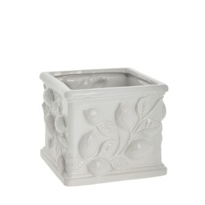 Lillepott Limone 20x20x15,8 valge