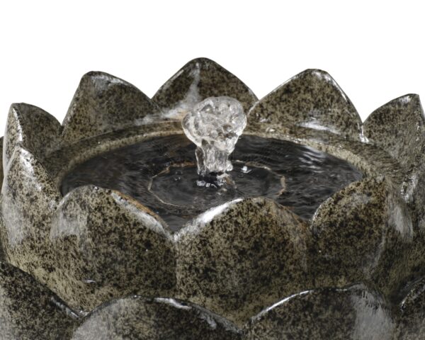 Purskkaev Solar  Lill antrasiit Ø23x h14cm