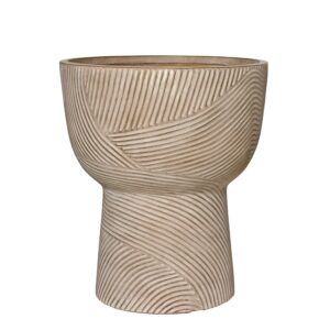 Lillepott Kane Ø50,5x h59,5cm beež