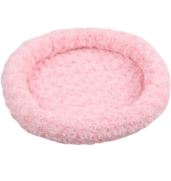 Pesa lemmikloomale Pawise Donut Bed ümar roosa 45x40x h5cm