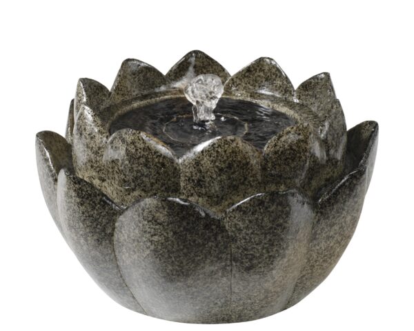 Purskkaev Solar  Lill antrasiit Ø23x h14cm