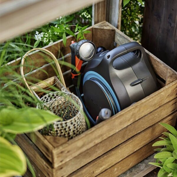 Gardena kastmisvooliku hoidik MoveMatic kastmisvoolikuga 8,5mm x 12,5m