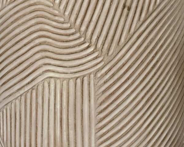 Lillepott Kane Ø32x h25,5cm beež