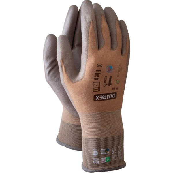 Töökindad Tamrex X-Flex BIO pruun 8/M