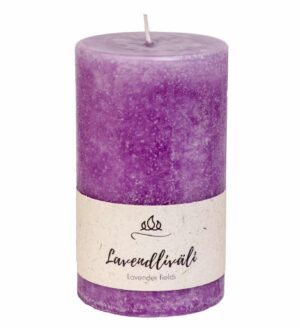 Lõhnaküünal Lavendliväli Ø6x h9cm 40h